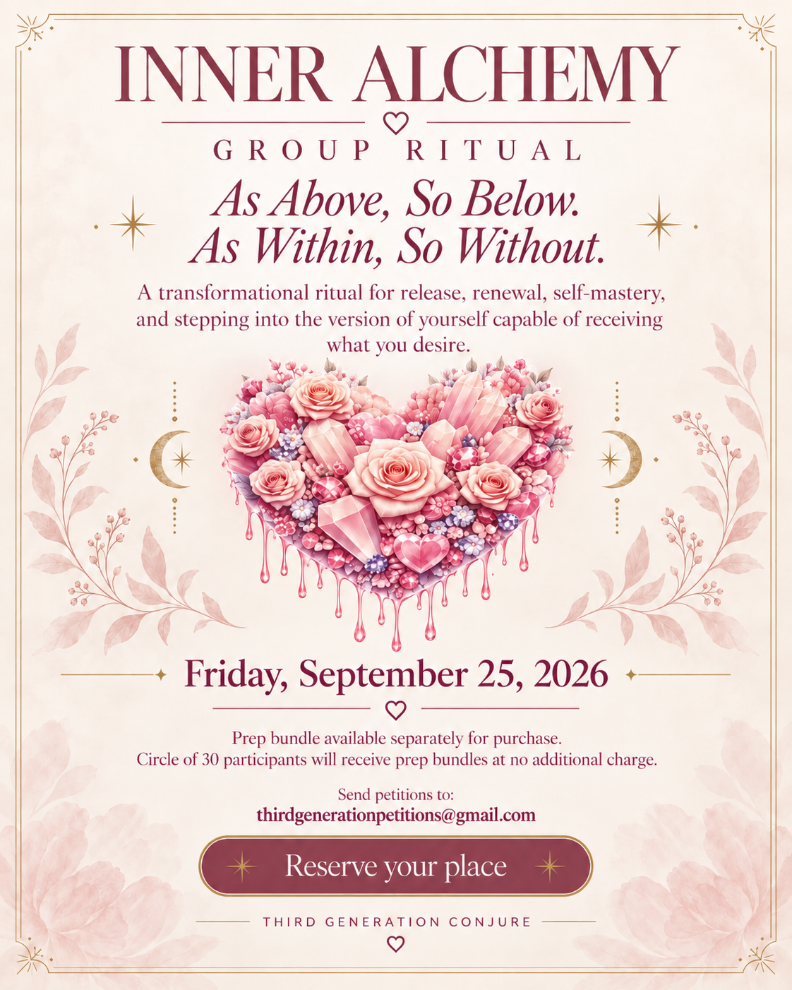Inner Alchemy Group Ritual