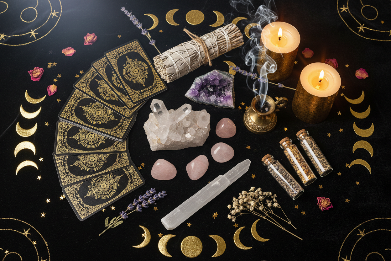 Psychic Material What Are Metaphysical Supplies? A Beginner’s Guide to Spiritual To ...