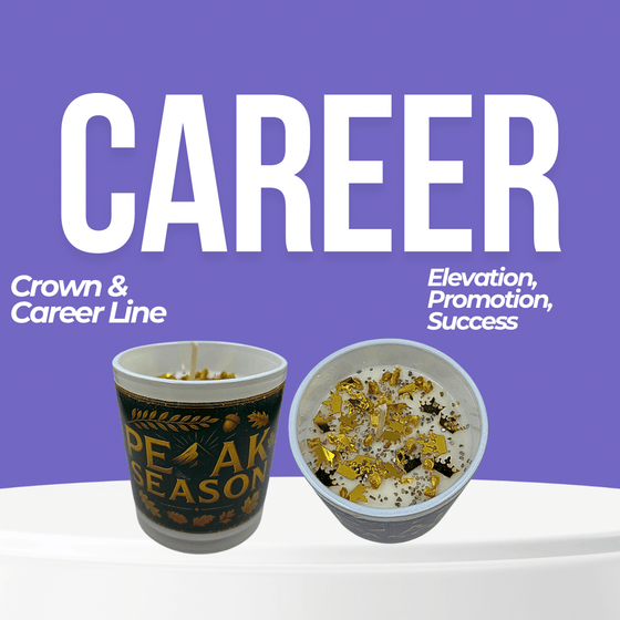Peak Season Candle: Crown & Career Line