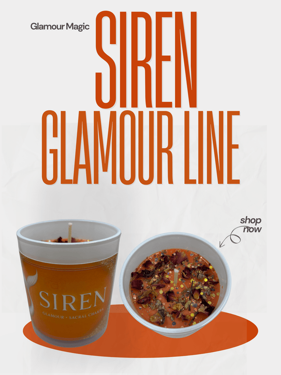 Siren Candle: Glamour Magic Line