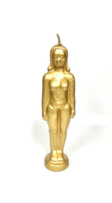  Female Figure Candle (Gold)