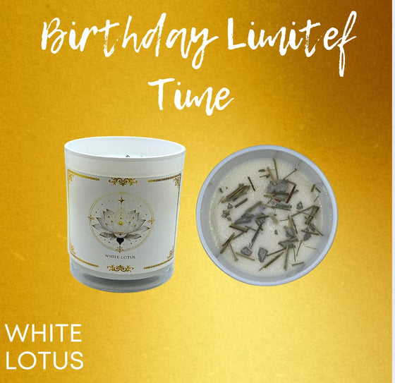 White Lotus Candle