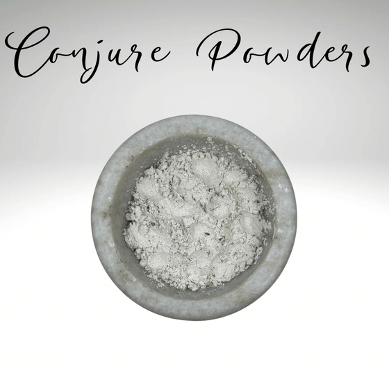 spell dust, attraction powders, money drawing powders, hoodoo powders