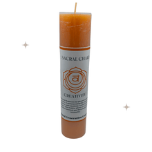  Sacral Chakra Candle