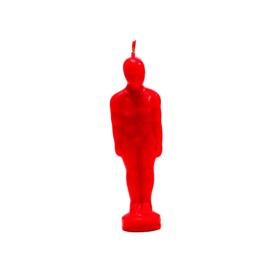 Male Figure Candle (Red)