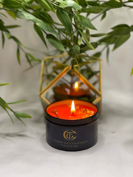 The blockbuster candle is used to bust through blockages using hoodoo and conjure work. This is a magic spell to break through obstacles